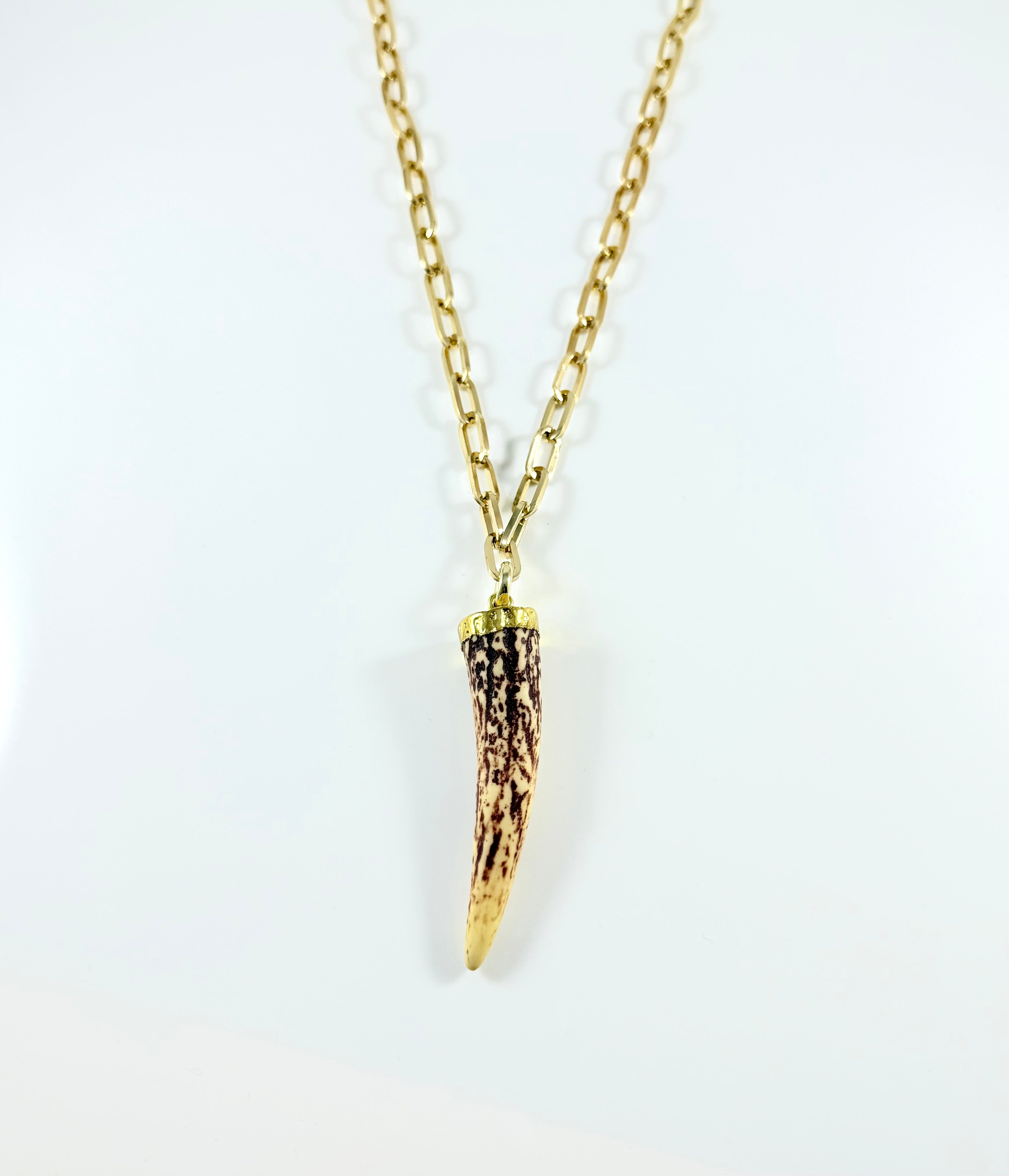 Collana Corno Maculato