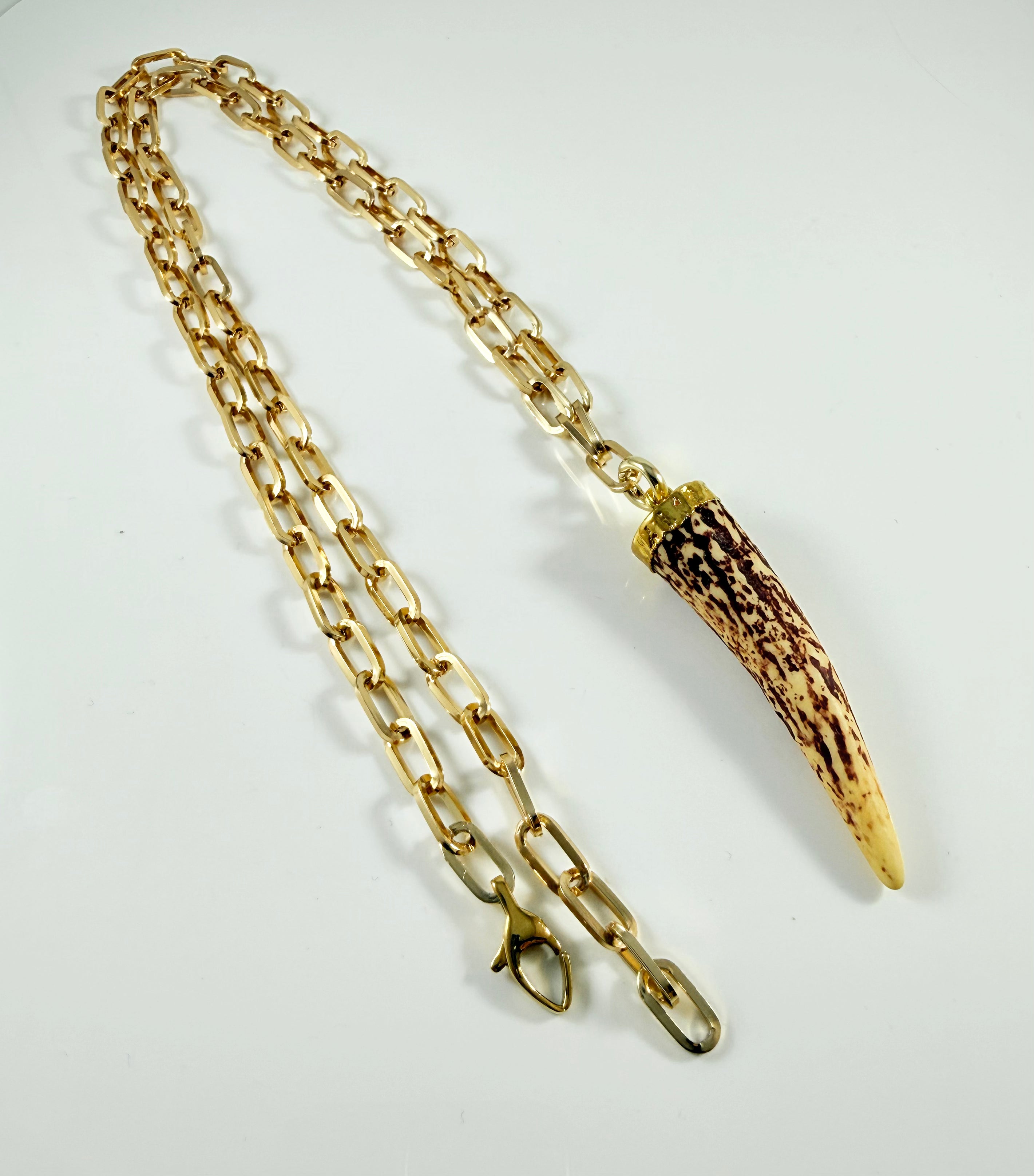 Collana Corno Maculato
