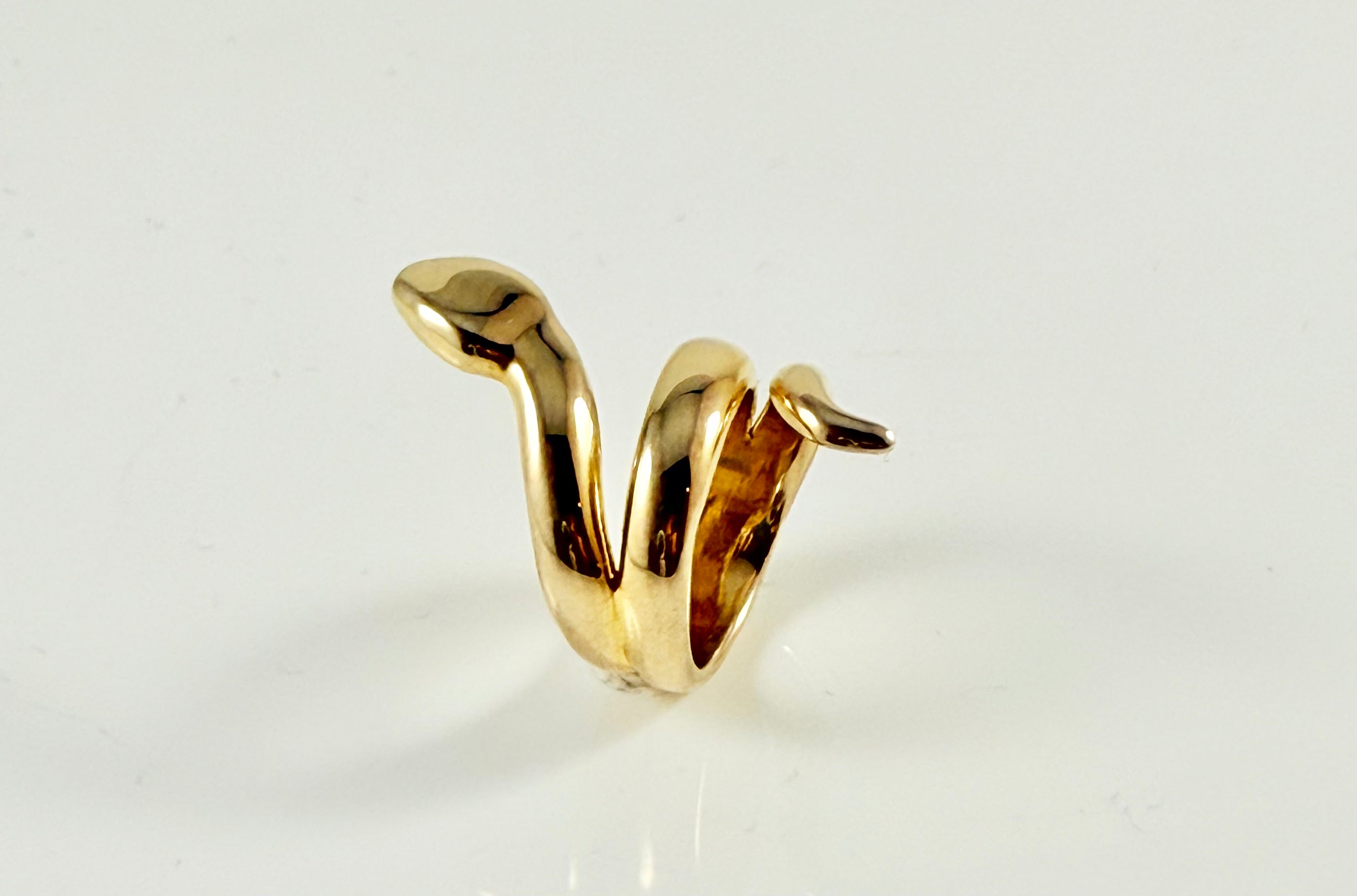 Anello Serpente lucido