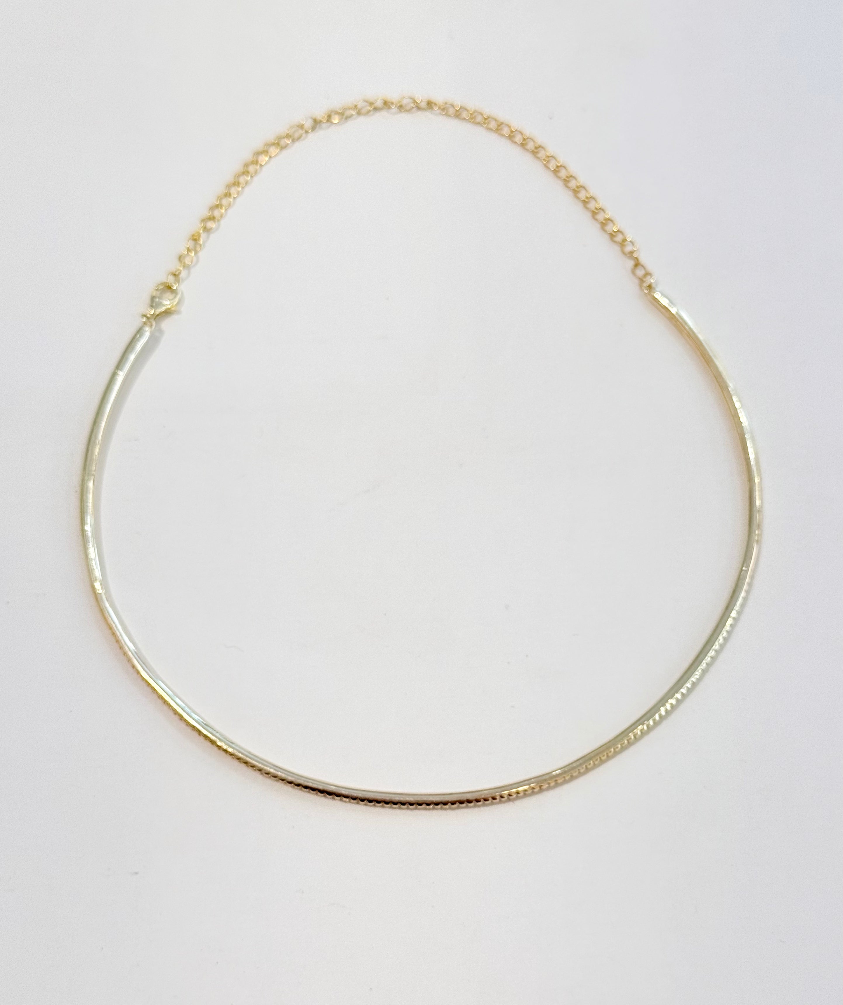 Collana choker brillante