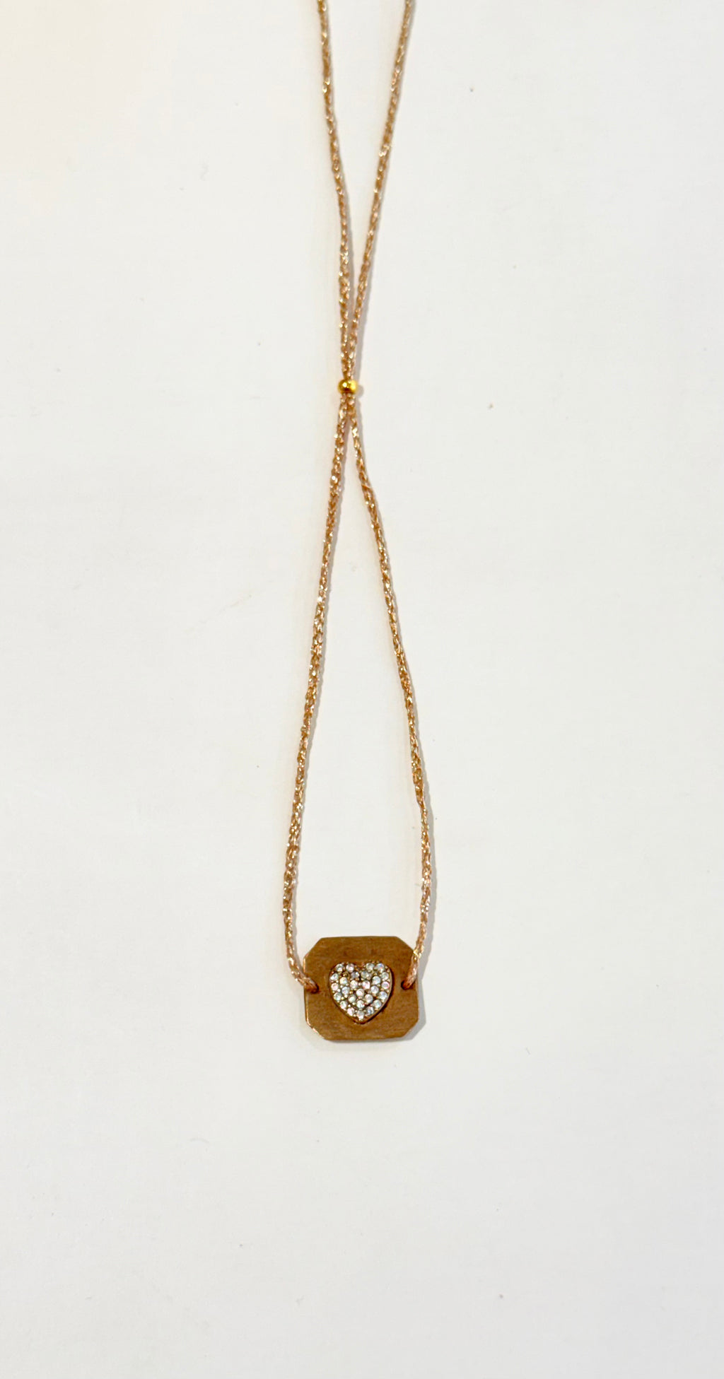 Collana choker cuore