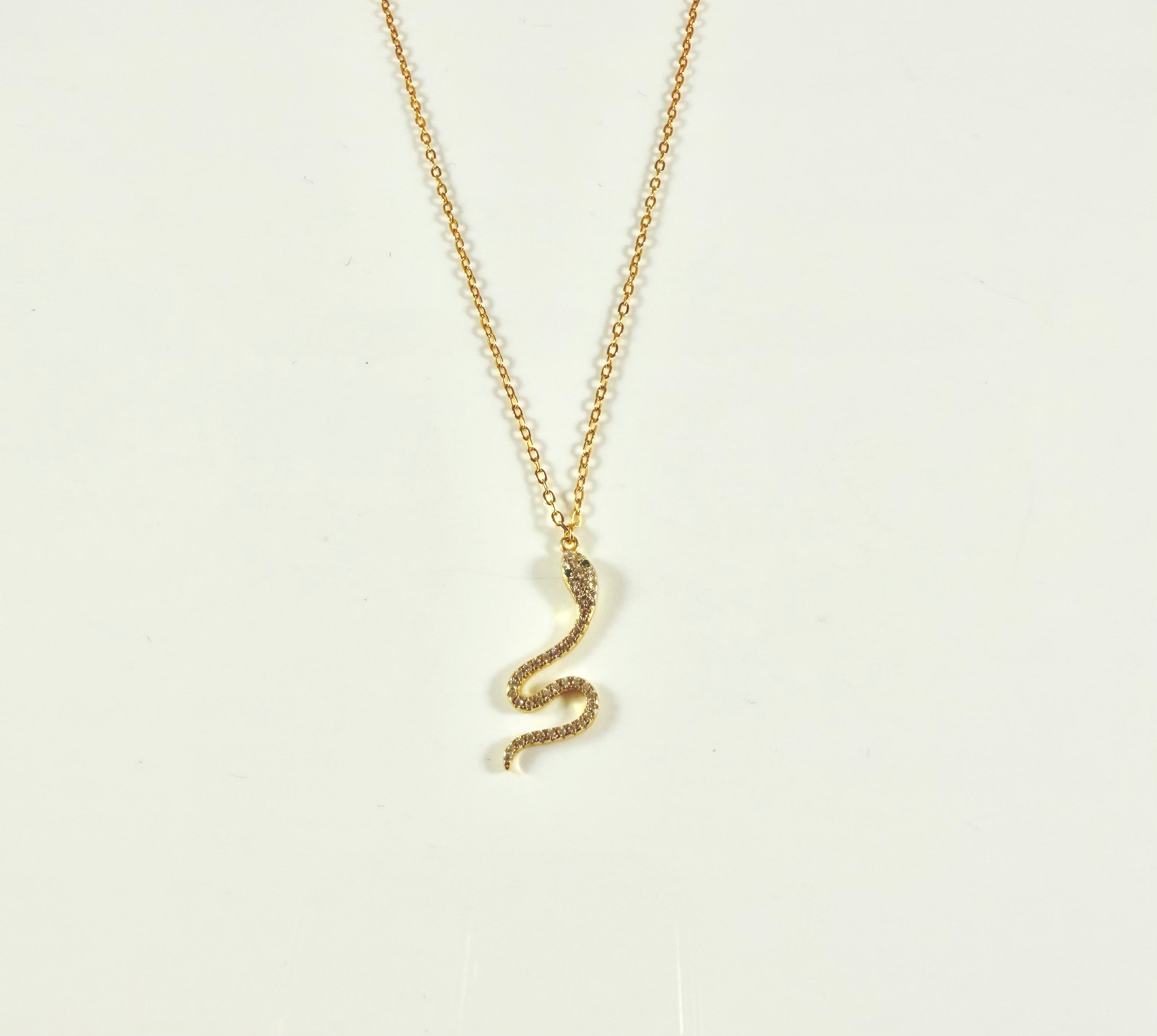 Collana serpente bianco