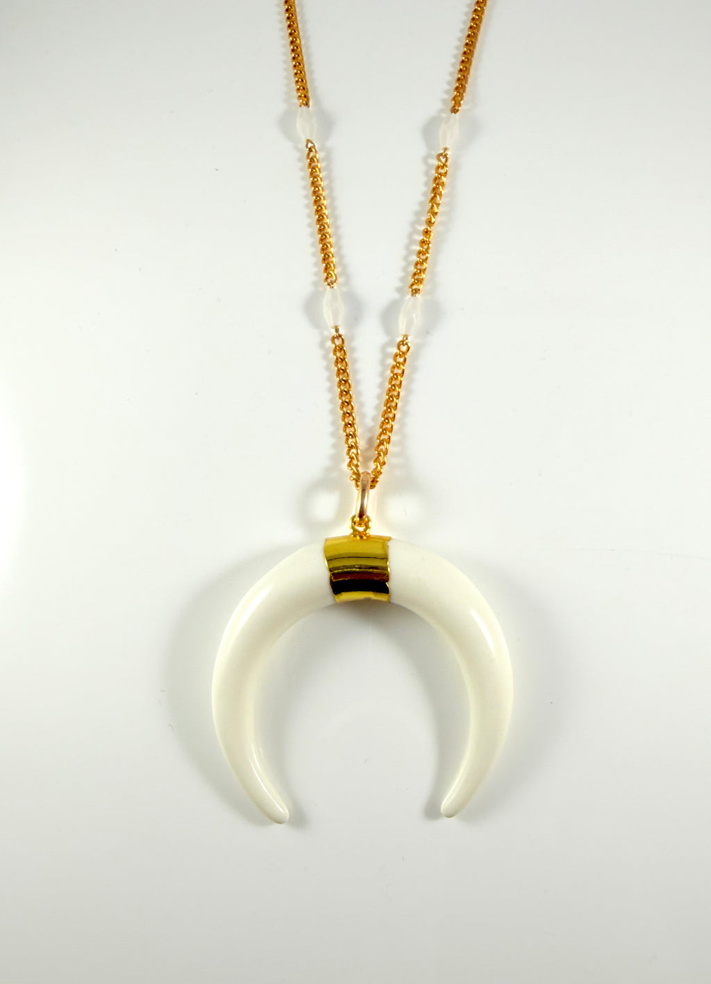 Collana corno bionte