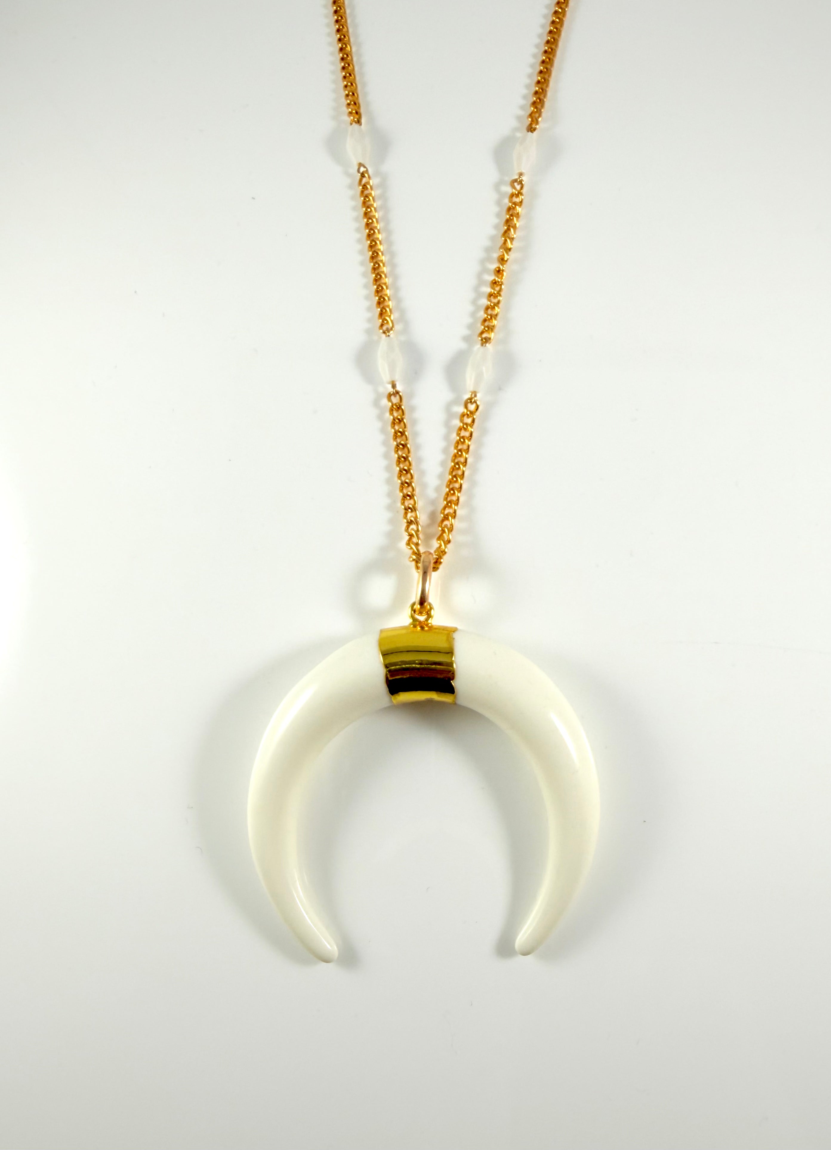 Collana corno bionte
