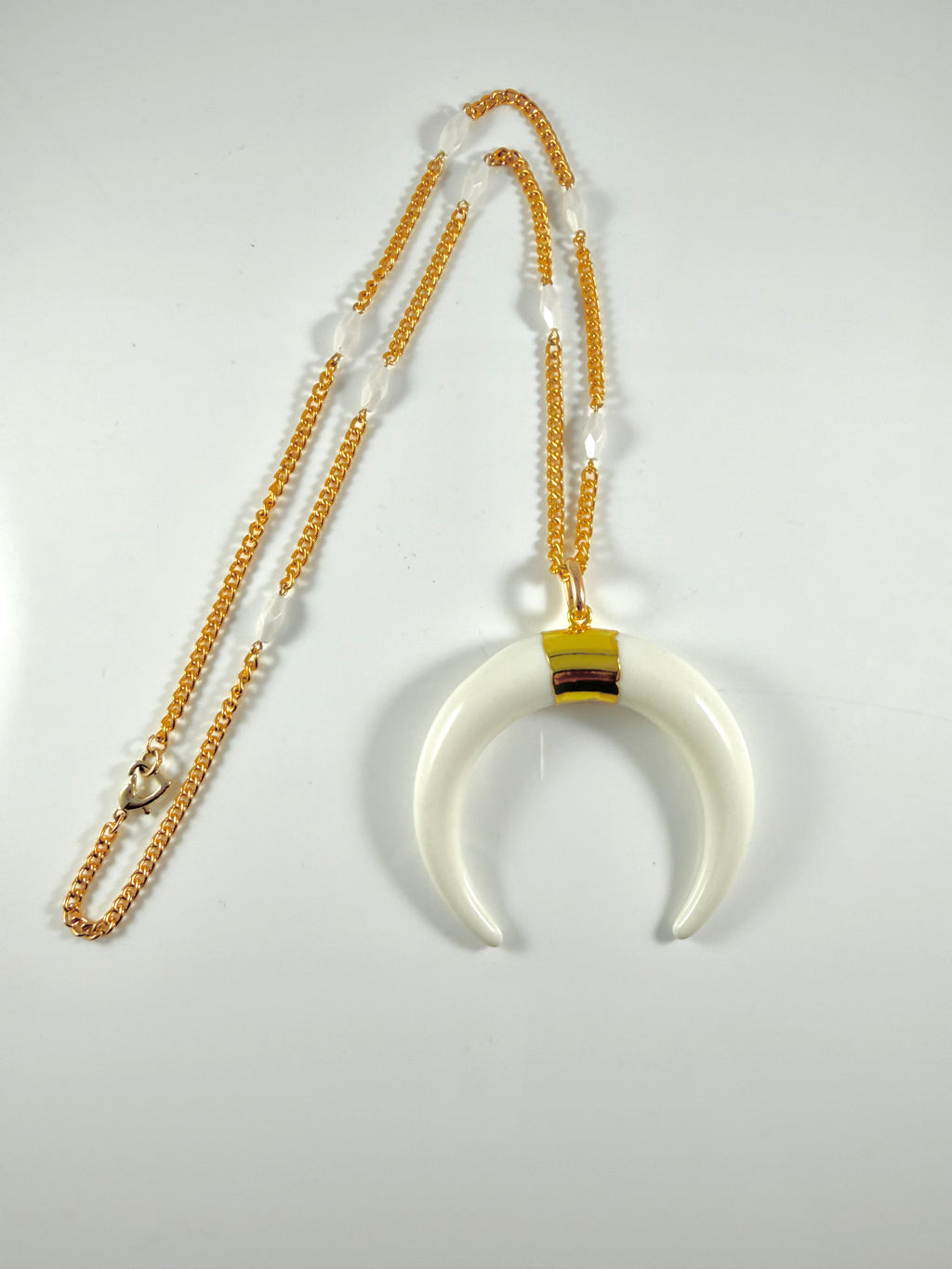 Collana corno bionte