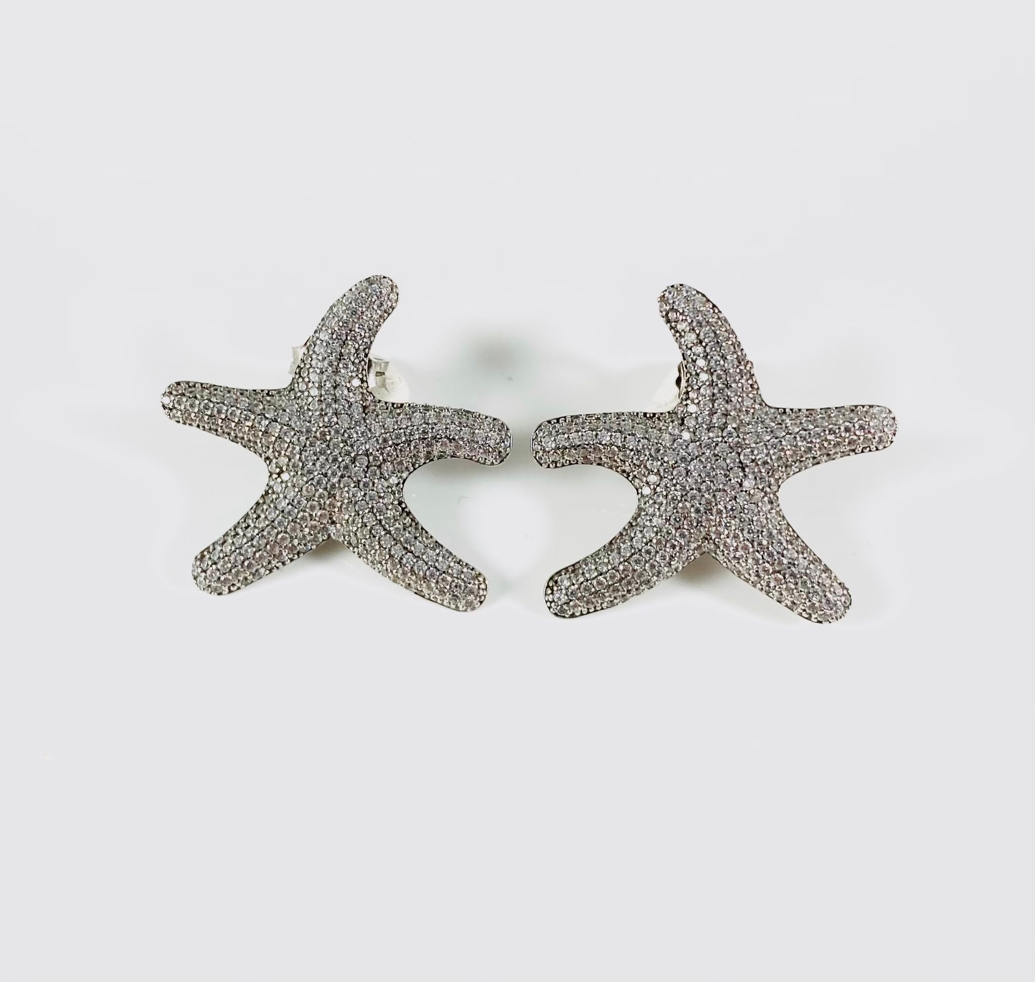 Orecchini stella marina grandi