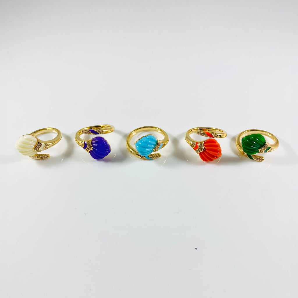 Anello conchiglia