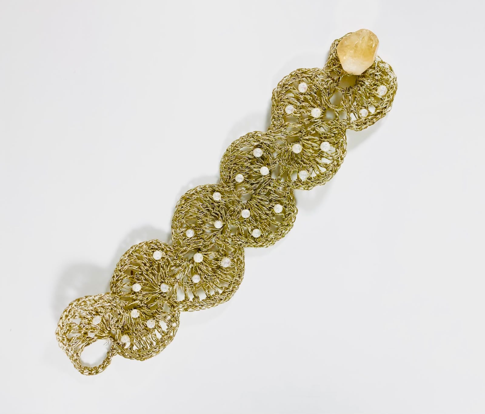 Bracciale rete ondulato