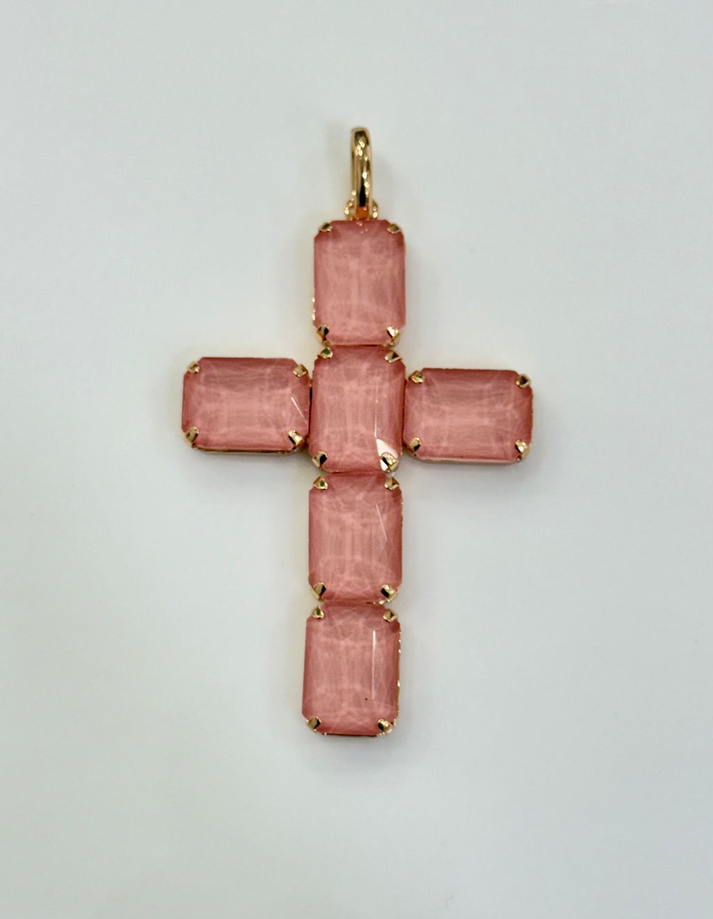 Cross Pendant with Stones