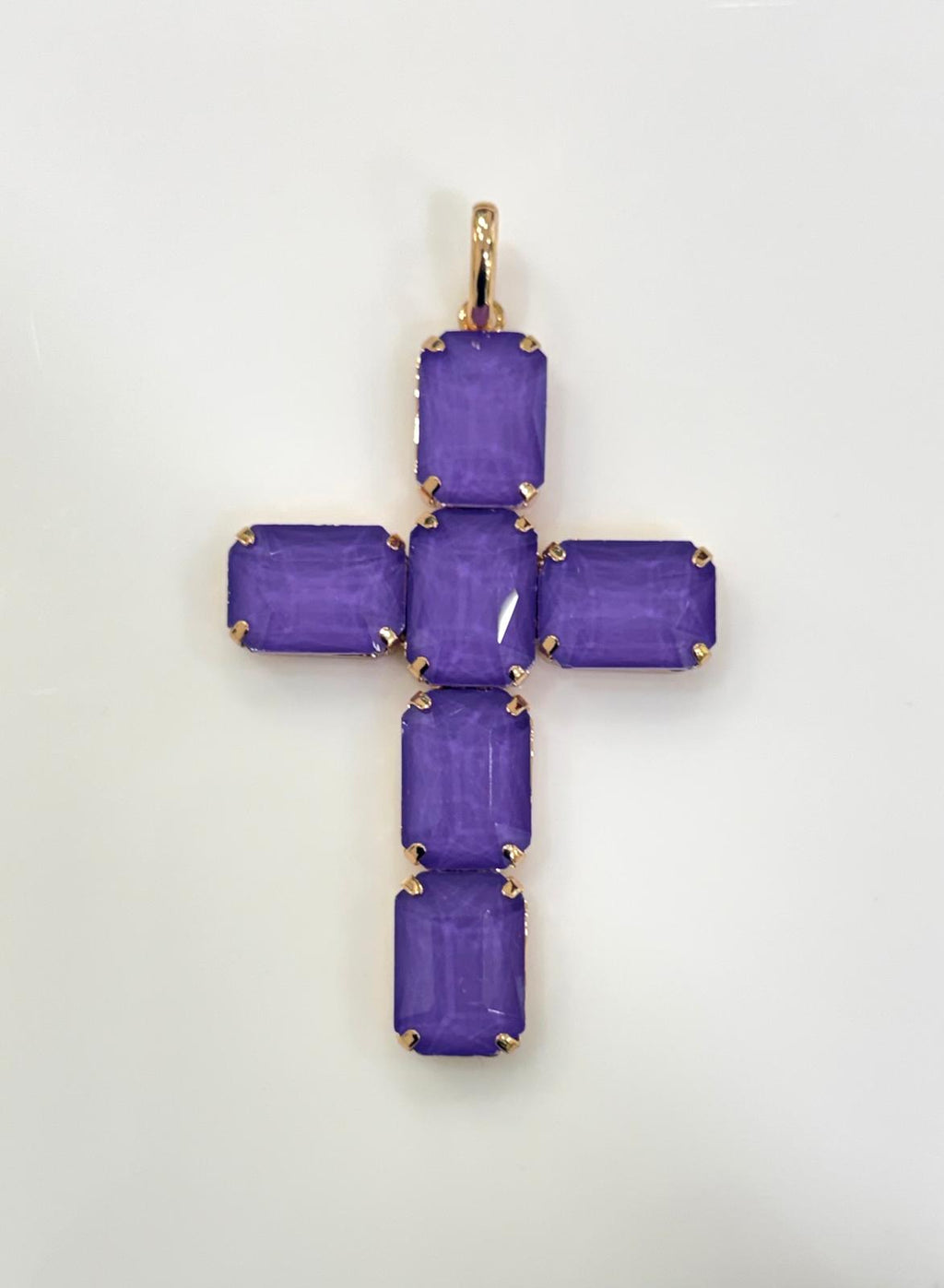Cross Pendant with Stones
