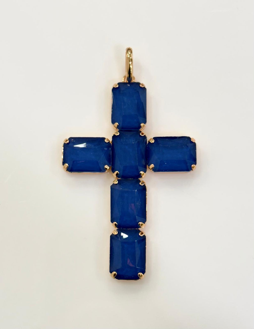 Cross Pendant with Stones