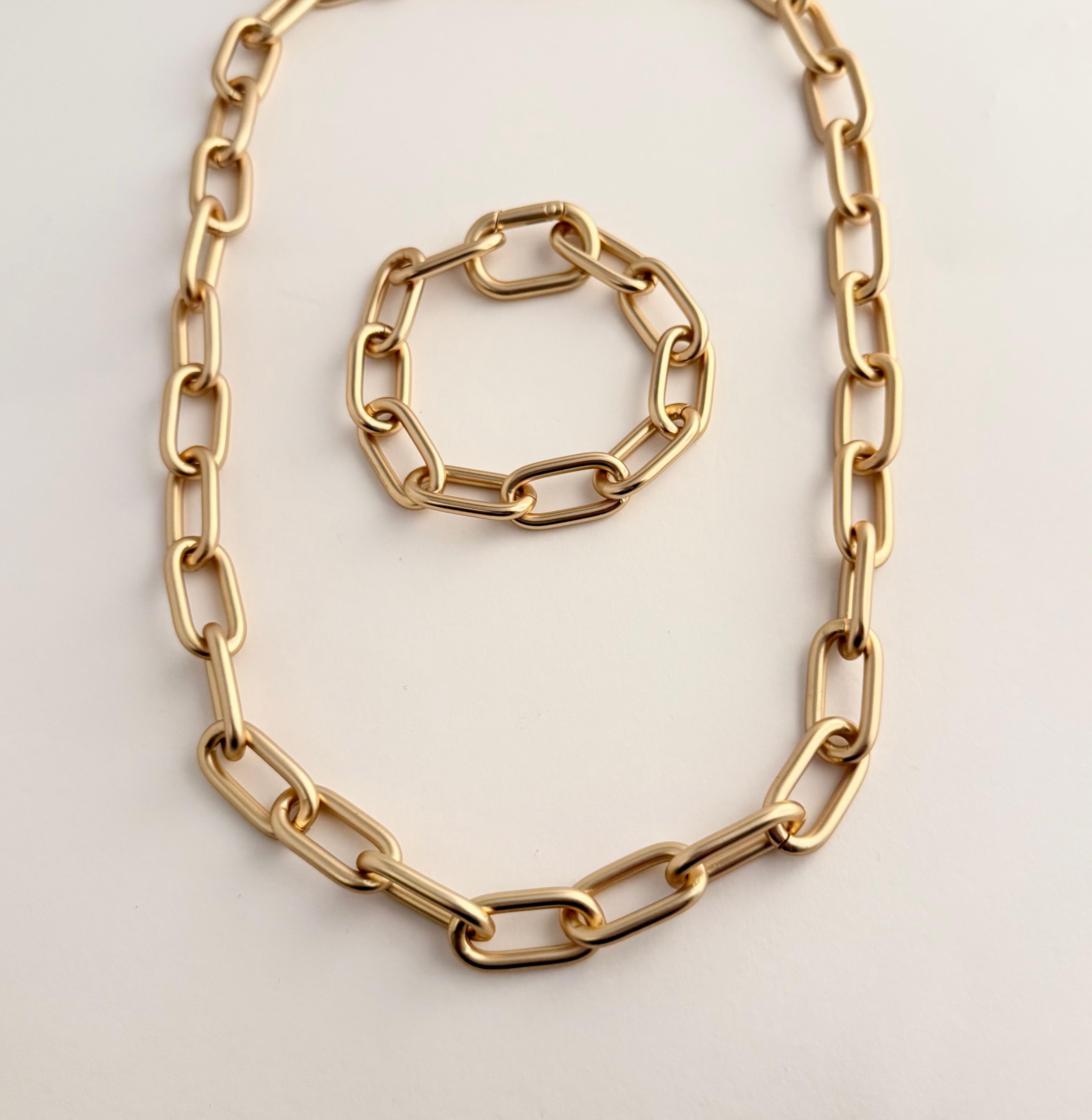 Bracciale Catena Canna Tonda