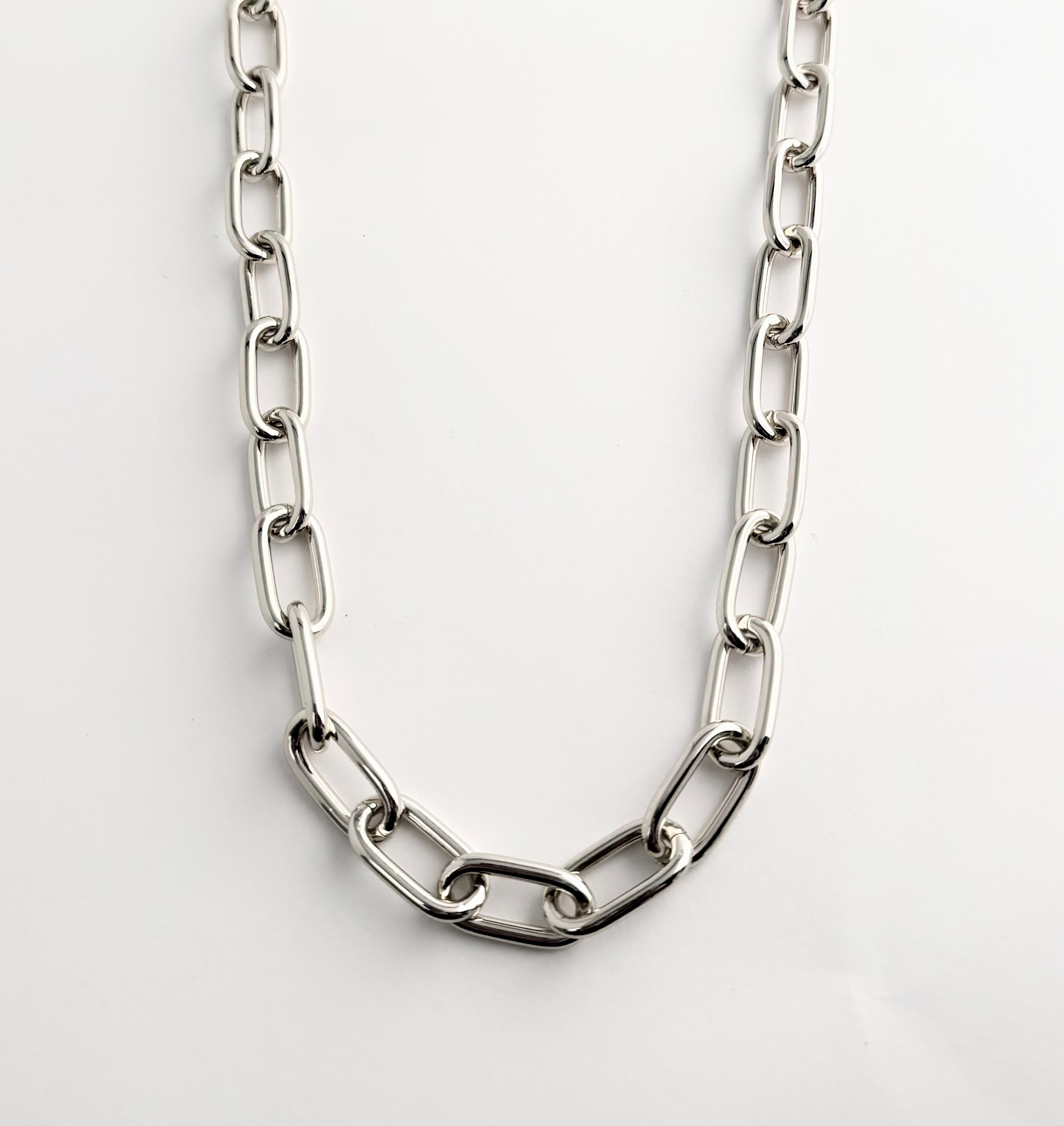 Collana Catena Canna Tonda